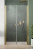 Radaway Nes DWD I Brushed Gold drzwi wnękowe 80cm szczotkowane złoto 10027080-99-01